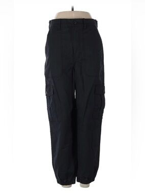 Madewell Black Cropped Cargo Pants (26)